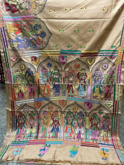 VILLAGE THEME Kanthawork Saree