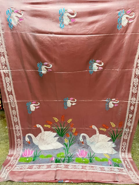 HAMSA Kanthawork Saree