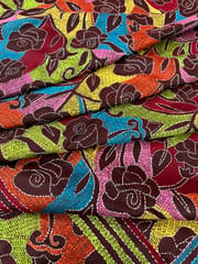 GULAABO Kanthawork Saree