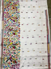 PARROT Kanthawork Saree