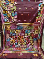 FLORAL Kanthawork Saree
