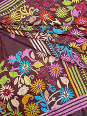 FLORAL Kanthawork Saree