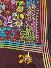 FLORAL Kanthawork Saree