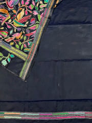 BIRD PARADISE Kanthawork Saree