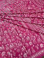 WARLI Kanthawork Saree