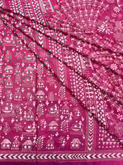 WARLI Kanthawork Saree