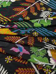 VILLAGE THEME Kanthawork Saree