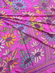 SUNFLOWER Kanthawork Saree