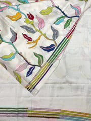 FLORAL Kanthawork Saree