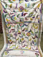 FLORAL Kanthawork Saree