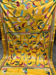 FLORAL Kanthawork Saree