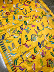 FLORAL Kanthawork Saree