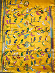 FLORAL Kanthawork Saree