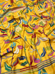 FLORAL Kanthawork Saree