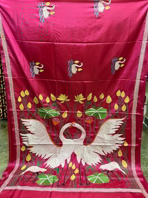 HAMSA Kanthawork Saree