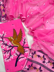 Jamdani Dress Material