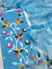 Jamdani Dress Material