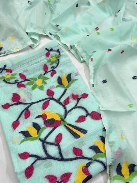 Jamdani Dress Material