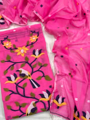 Jamdani Dress Material