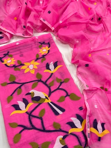 Jamdani Dress Material