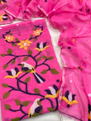 Jamdani Dress Material