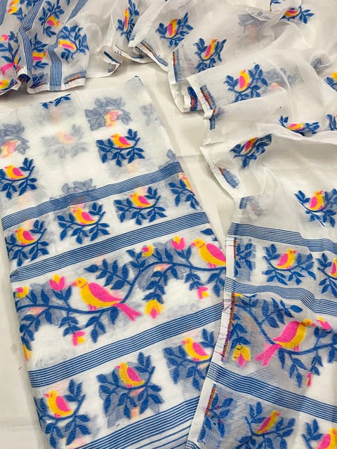 Jamdani Dress Material