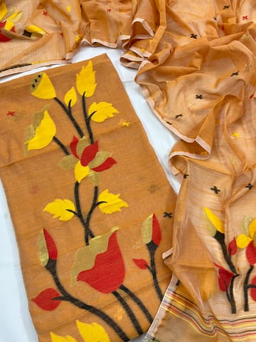 Jamdani Dress Material