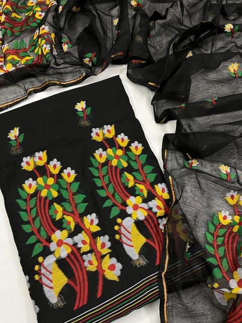 Jamdani Dress Material