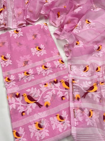 Jamdani Dress Material
