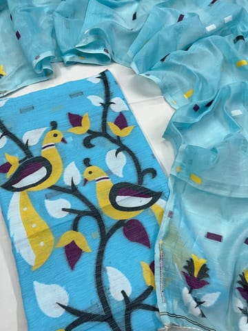 Jamdani Dress Material