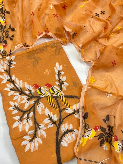 Jamdani Dress Material