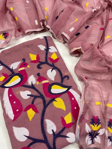 Jamdani Dress Material