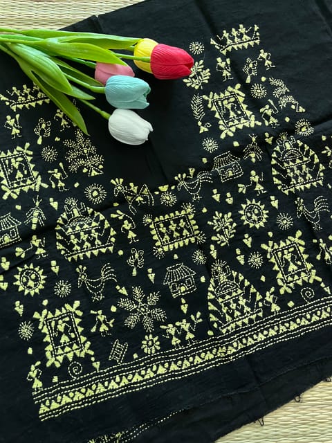 SABP33 Kanthawork Blouse Piece