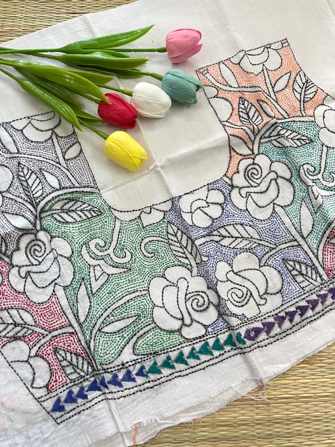 SABP40 Kanthawork Blouse Piece