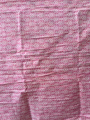 Mulmul Cotton Block Print Saree