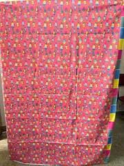 Mulmul Cotton Block Print Saree