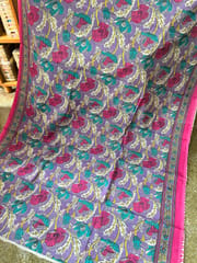 Mulmul Cotton Block Print Saree