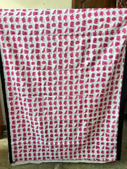 Mulmul Cotton Block Print Saree