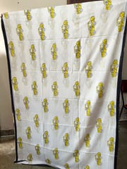 Mulmul Cotton Block Print Saree