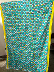 Mulmul Cotton Block Print Saree