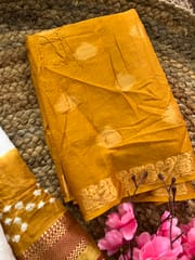 Mul Cotton Bandhani Saree