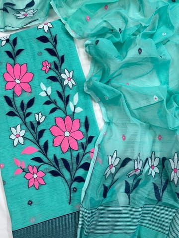 Jamdani Dress Material
