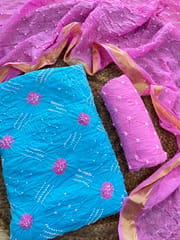 Bandhani Dress Material