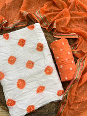 Bandhani Dress Material