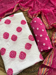 Bandhani Dress Material