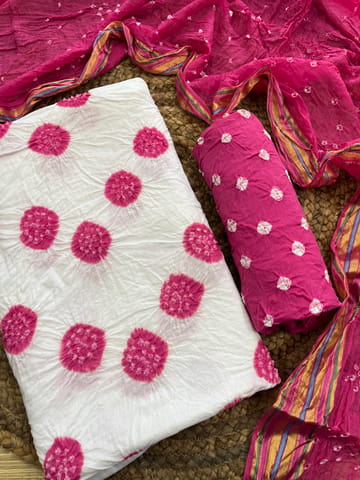 Bandhani Dress Material