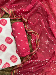 Bandhani Dress Material