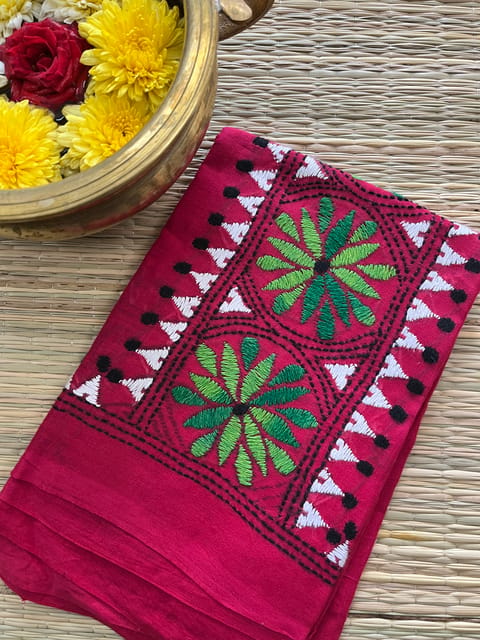 KNBP145 Kanthawork Blouse Piece