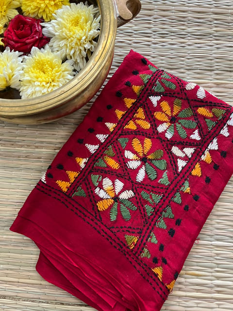 KNBP225 Kanthawork Blouse Piece