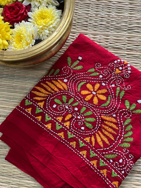 KNBP349 Kanthawork Blouse Piece